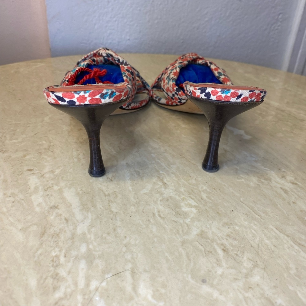 Jimmy Choo Silk Mules, 7.5 - Picture 3 of 4